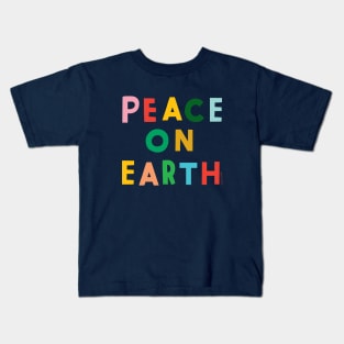 Peace on Earth Kids T-Shirt